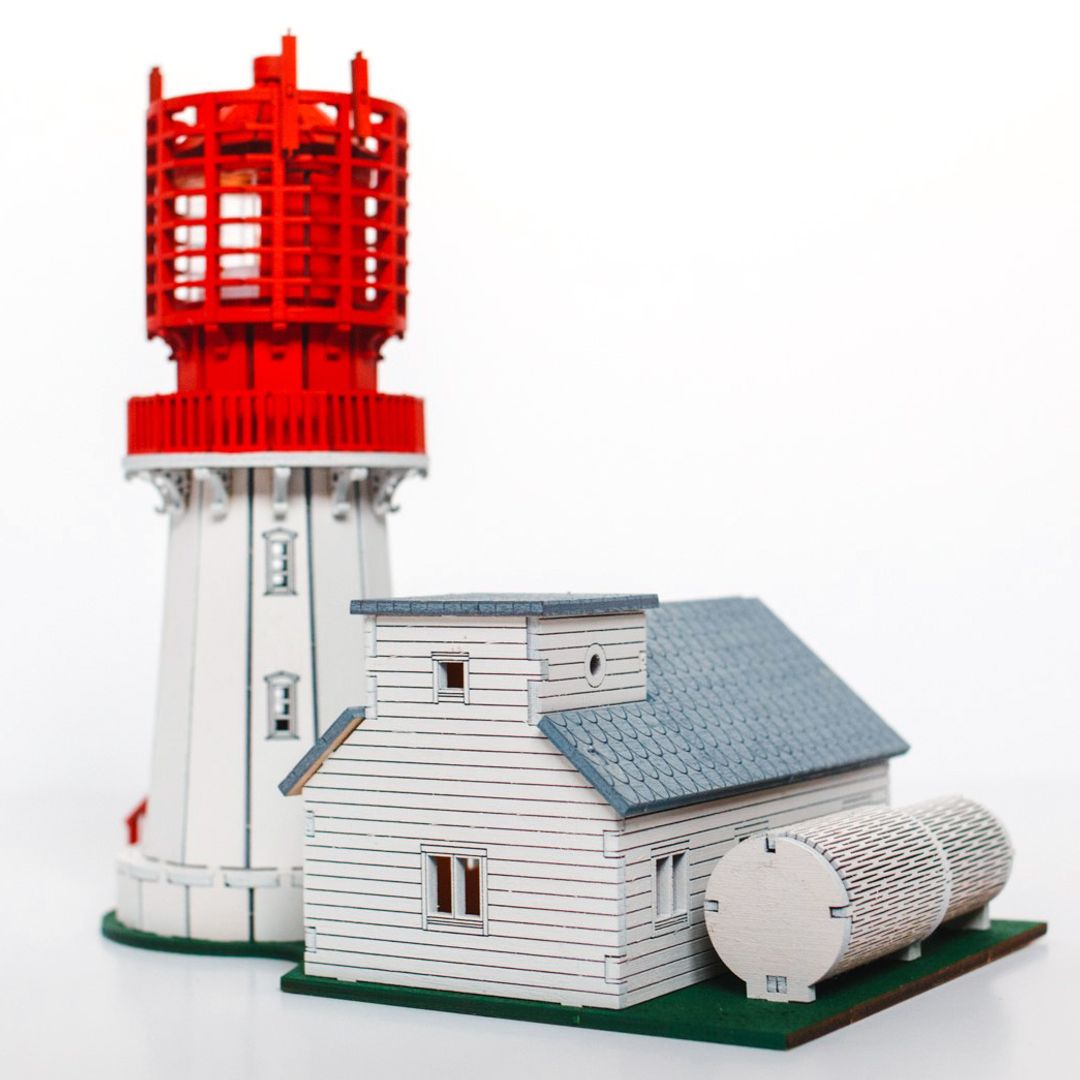 Модель сборная Маяк Линдеснес (Норвегия) Модель сборная Маяк Линдеснес (Норвегия)