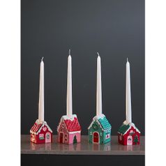 Набор из 4 подсвечников Grindsted из коллекции New Year Essential, 4 шт. Набор из 4 подсвечников Grindsted из коллекции New Year Essential, 4 шт.