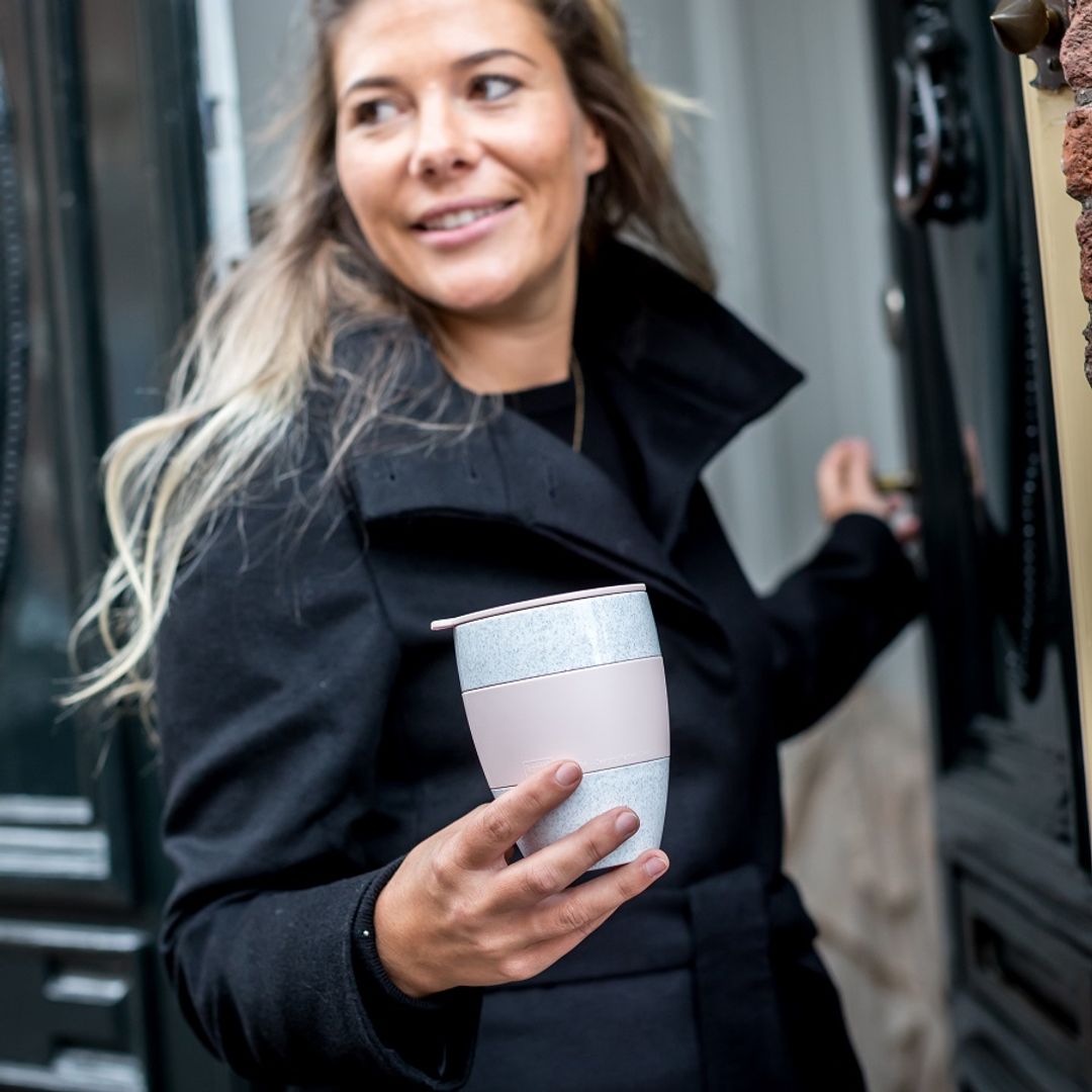 Термокружка Aroma To Go Organic серая (400 мл)