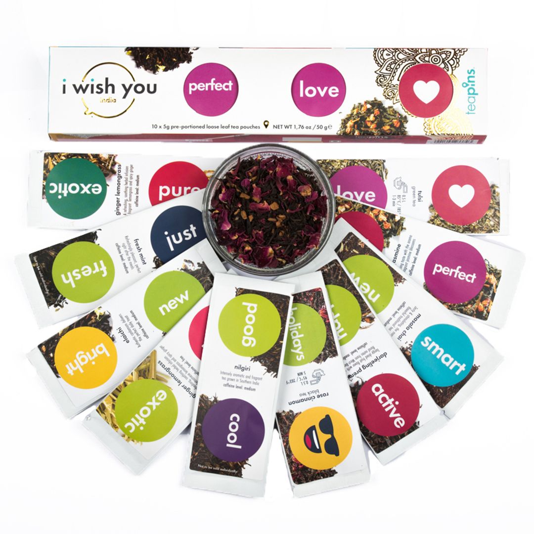 Подарочный набор чая Sense Asia I Wish You (10 видов, 50 г)