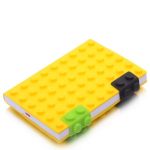 Блокнот Лего Маленький Желтый, кружочки