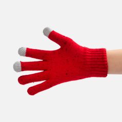 Перчатки сенсорные Spotti Senso (красные)