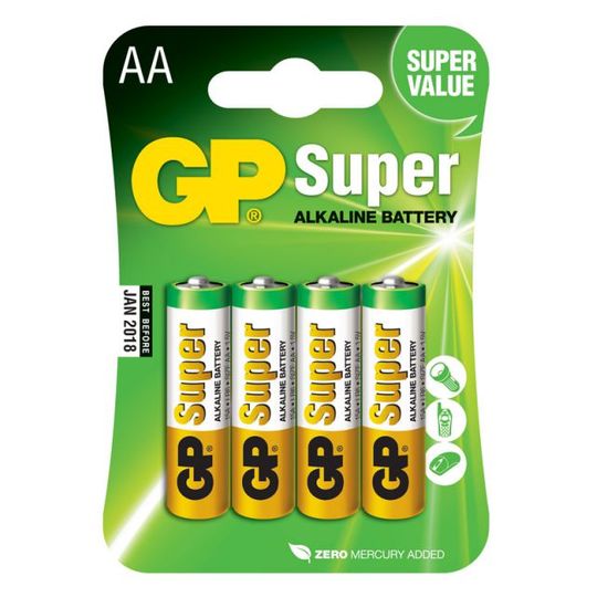                           Батарейка GP Super Alkaline AA
                