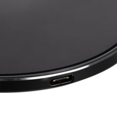 Кружка с подогревом и беспроводной зарядкой Dual Base Matt (Черная)