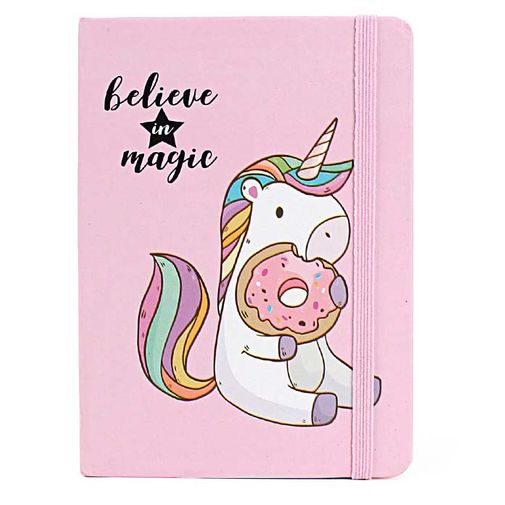 Блокнот Unicorn Donut (A6) (Розовый)