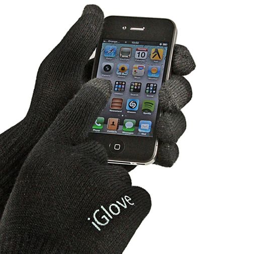 Перчатки для сенсорного экрана iGlove (Черный)