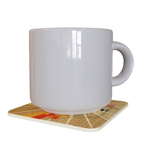 Подставка под чашку Кто не работает, тот не ест С чашкой Подставка под чашку Кто не работает, тот не ест С чашкой