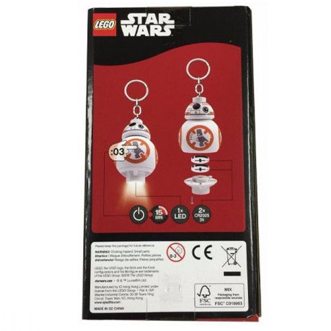 Брелок-фонарик Lego Star Wars BB-8 Брелок-фонарик Lego Star Wars BB-8