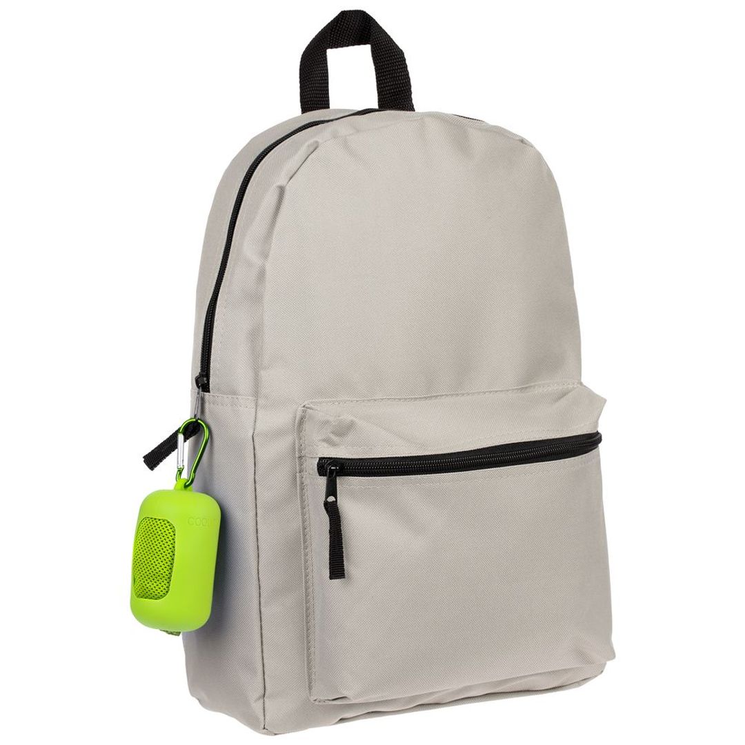 Охлаждающее полотенце Narvik в силиконовом чехле (зеленое яблоко)