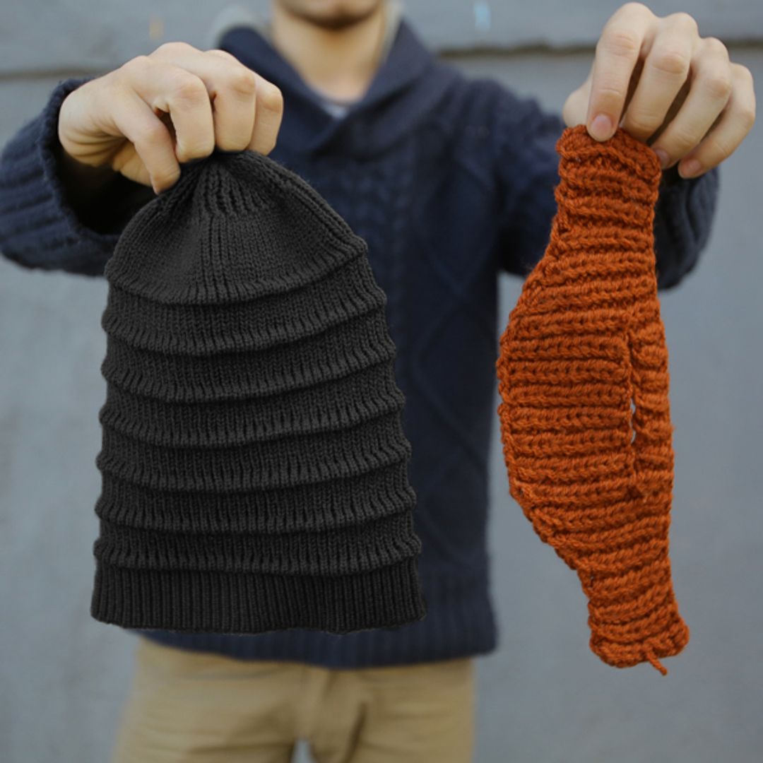 Шапка с бородой Шапка с бородой