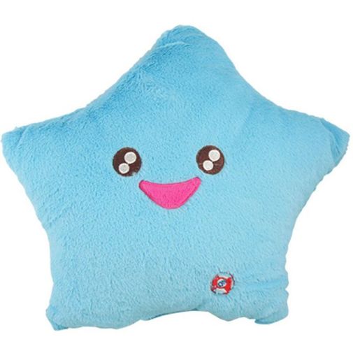 Светящаяся подушка Звездочка (Голубая)