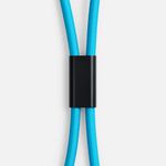 Кабель-ланьярд energyFlex Power Delivery 60 Вт (голубой)