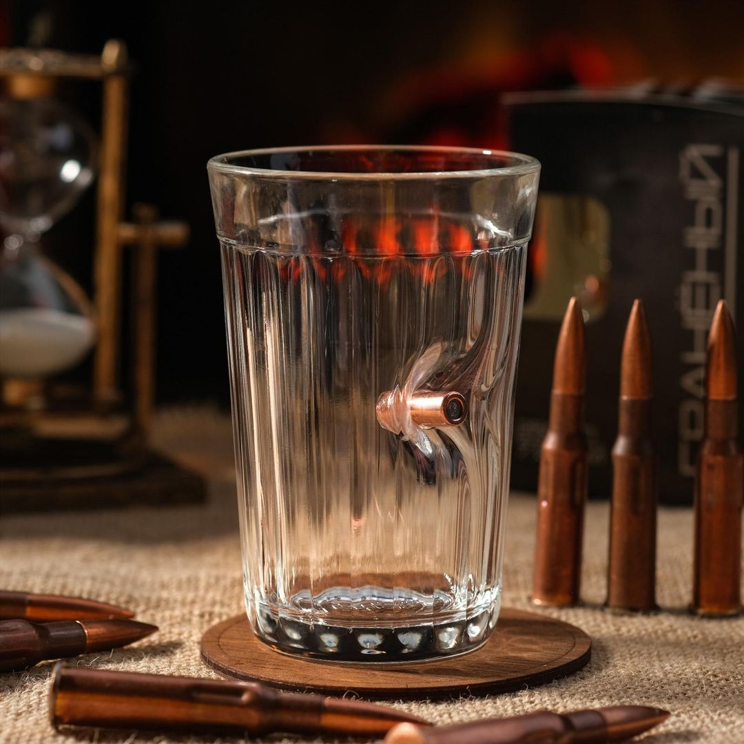 Стакан Граненый с пулей