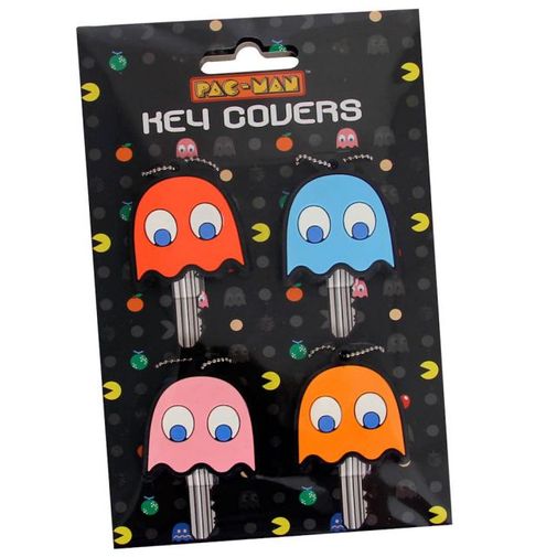 Чехлы для ключей Pac-Man (4 шт.) Чехлы для ключей Pac-Man (4 шт.)