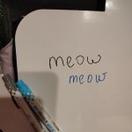 Магнитная доска с маркерами Кот Meow Отзыв