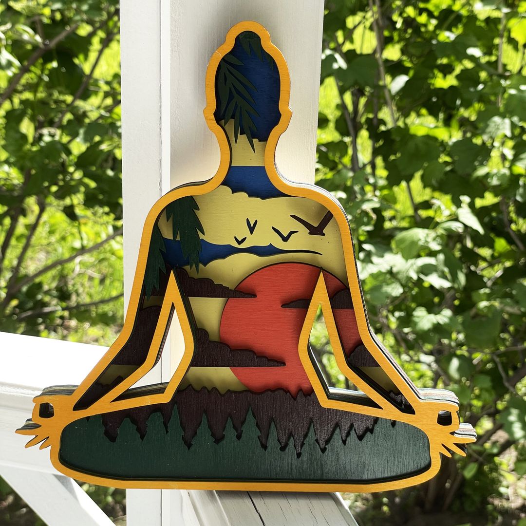 Панно Йога Намасте