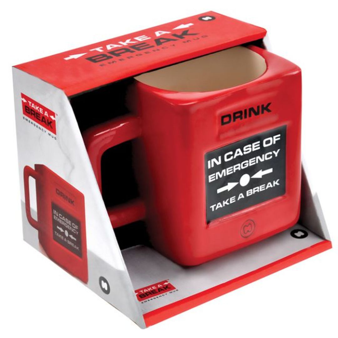 Кружка Take a break Emergency Mug Кружка Take a break Emergency Mug