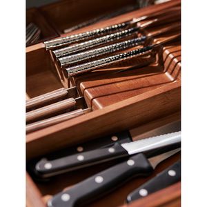 Органайзер для столовых приборов с держателем для ножей Bambox (30х38 см)