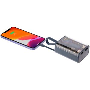 Аккумулятор c быстрой зарядкой Trellis Quick 10000 мАч (Синий)