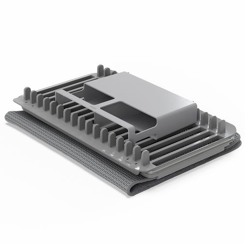 Коврик для сушки посуды с полкой для раковины Udry Коврик для сушки посуды с полкой для раковины Udry