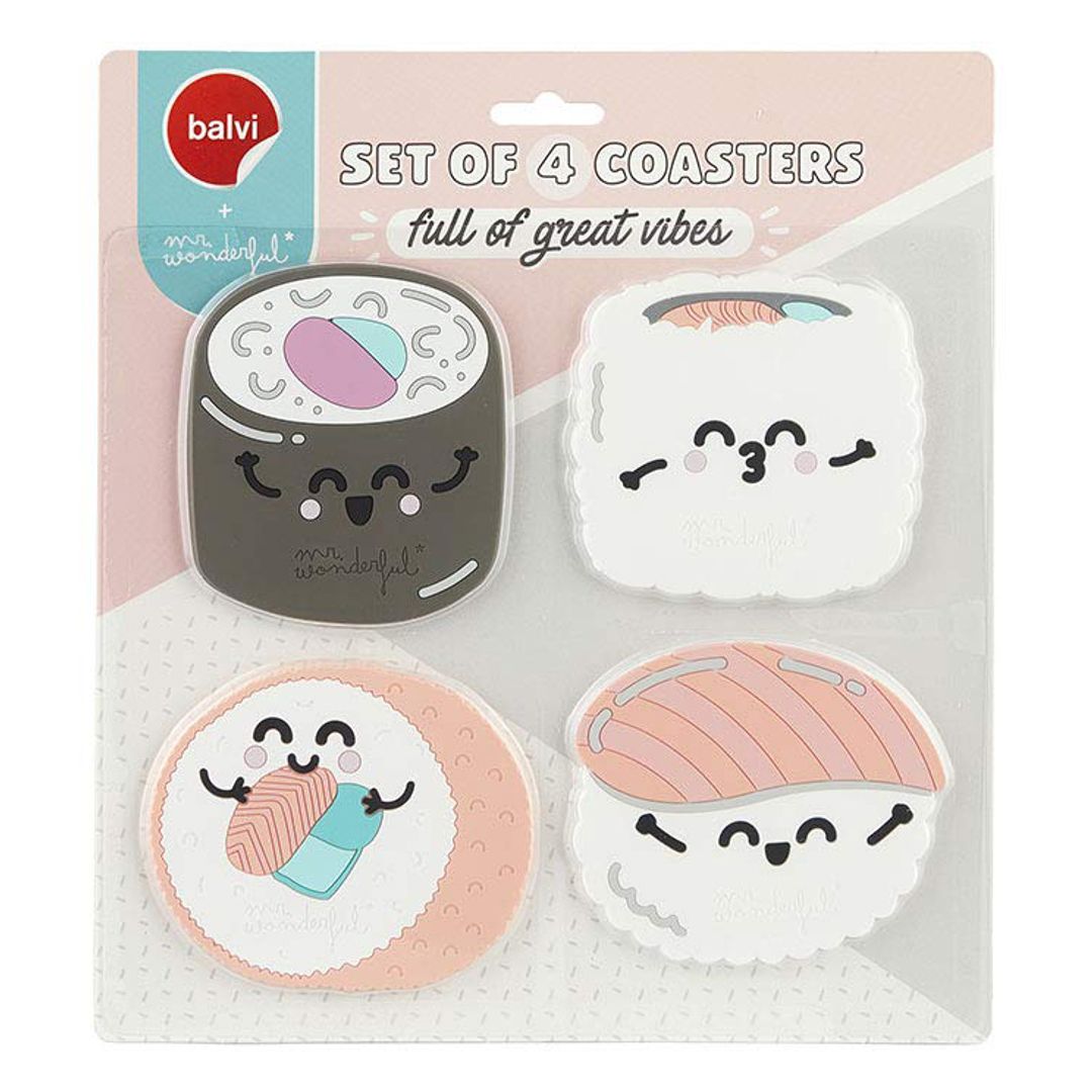 Подставка под стаканы Sushi  (4 шт.)