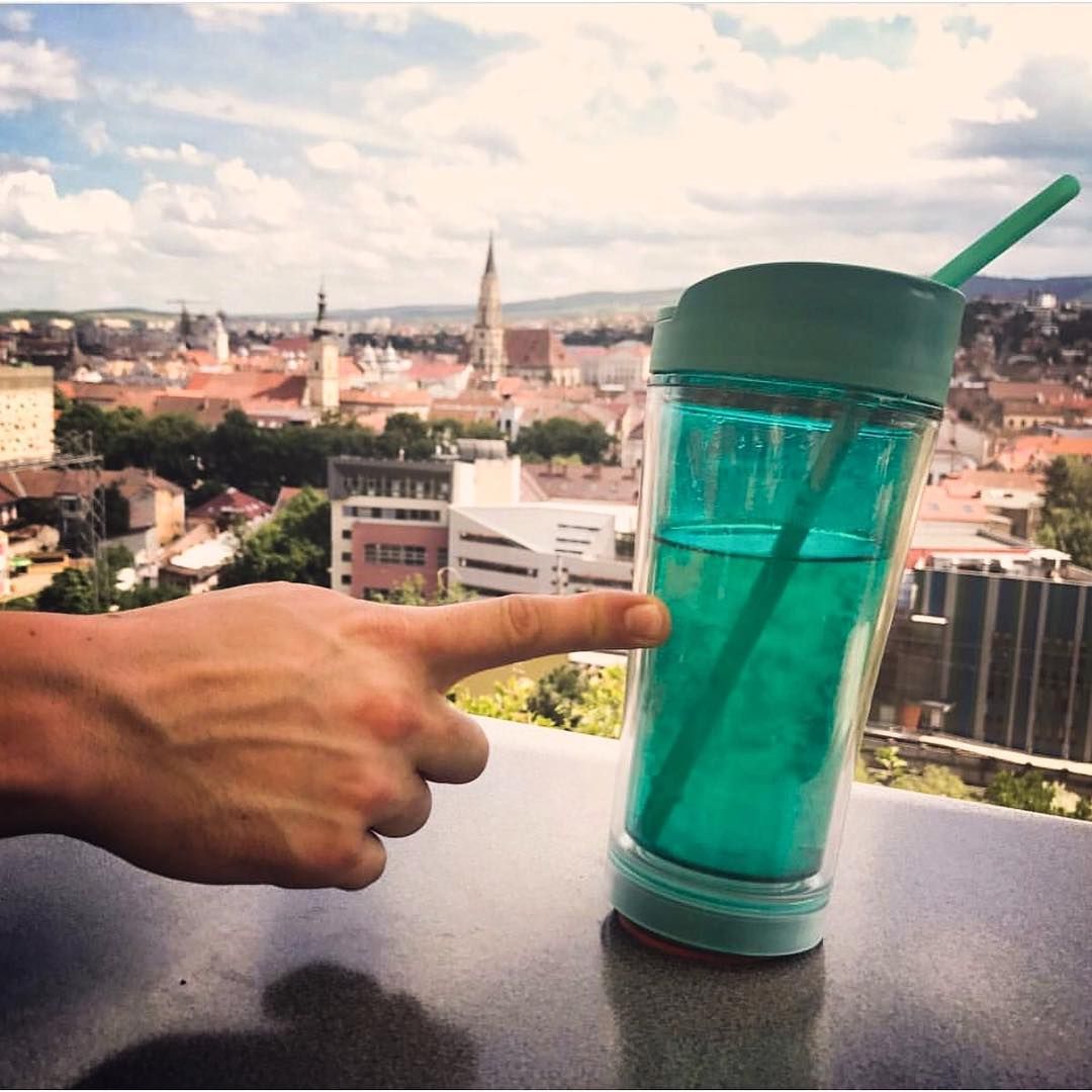 Непадающий стакан Mighty Mug Ice: Teal (Translucent Color) Непадающий стакан Mighty Mug Ice: Teal (Translucent Color)
