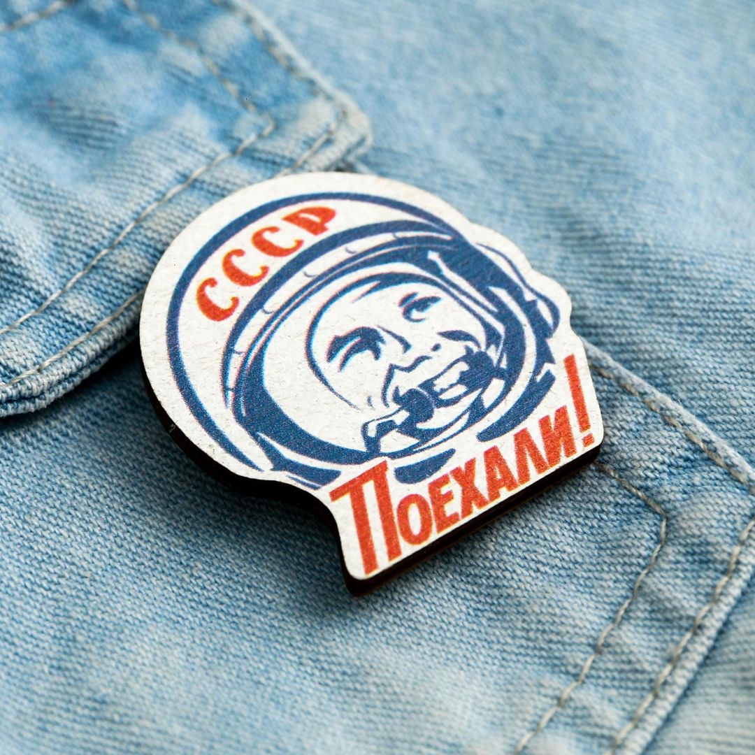 Значок Гагарин
