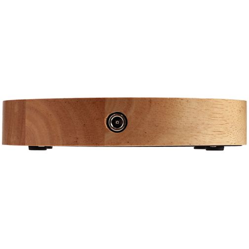 Левитирующий глобус над деревянной подставкой 14 см