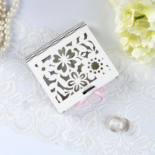 Шкатулка под кольца Цветочная Шкатулка под кольца Цветочная