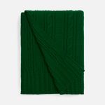 Плед Remitt (глубокий зеленый))