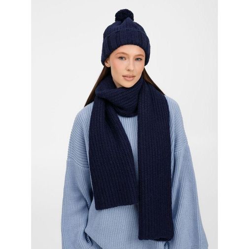 Шарф Frissonelle (темно-синий)