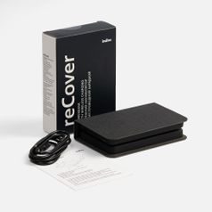 Внешний аккумулятор с беспроводной зарядкой reCover 8000 мАч (черный)