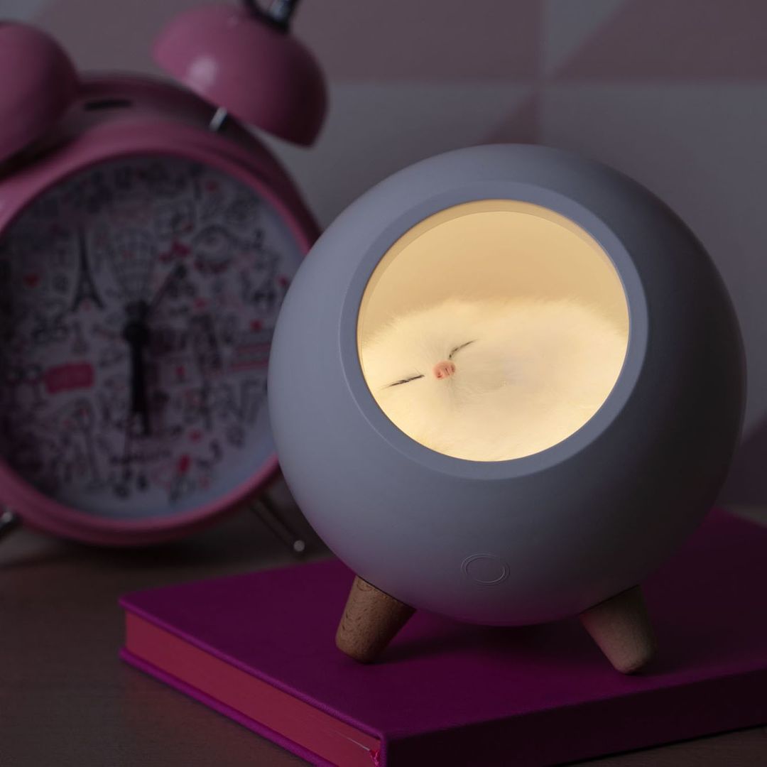 Беспроводная лампа-колонка Right Meow