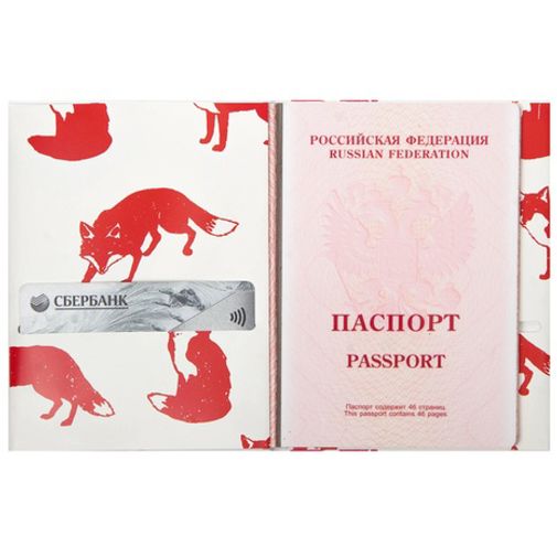 Обложка для паспорта Bumaga Fox Обложка для паспорта Bumaga Fox