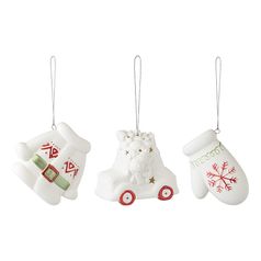 Набор ёлочных украшений с подсветкой Classy ornaments (3 шт.)
