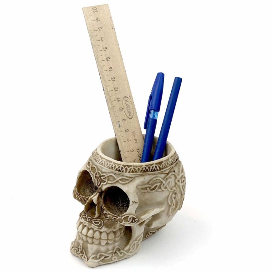 Органайзер для канцелярии Череп
