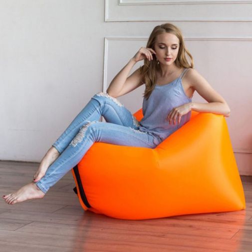 Надувное кресло-лежак Lamzac (Оранжевый)