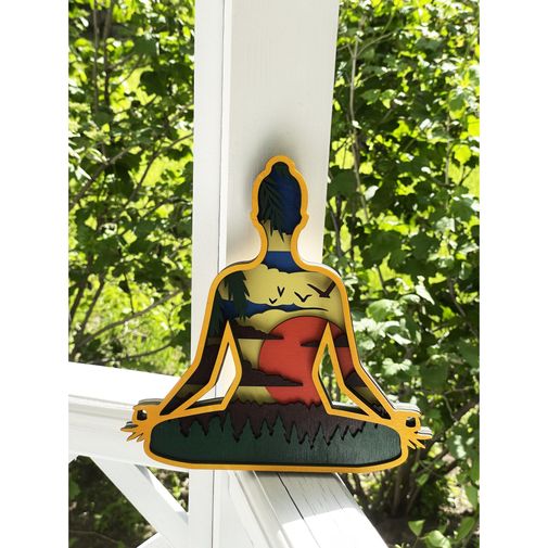 Панно Йога Намасте