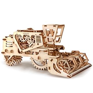 Механический 3D Пазл Ugears Комбайн