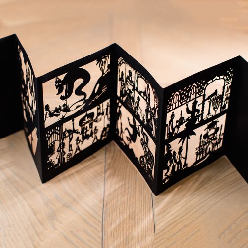 Книга Театр теней Волшебная лампа Аладдина Книга Театр теней Волшебная лампа Аладдина