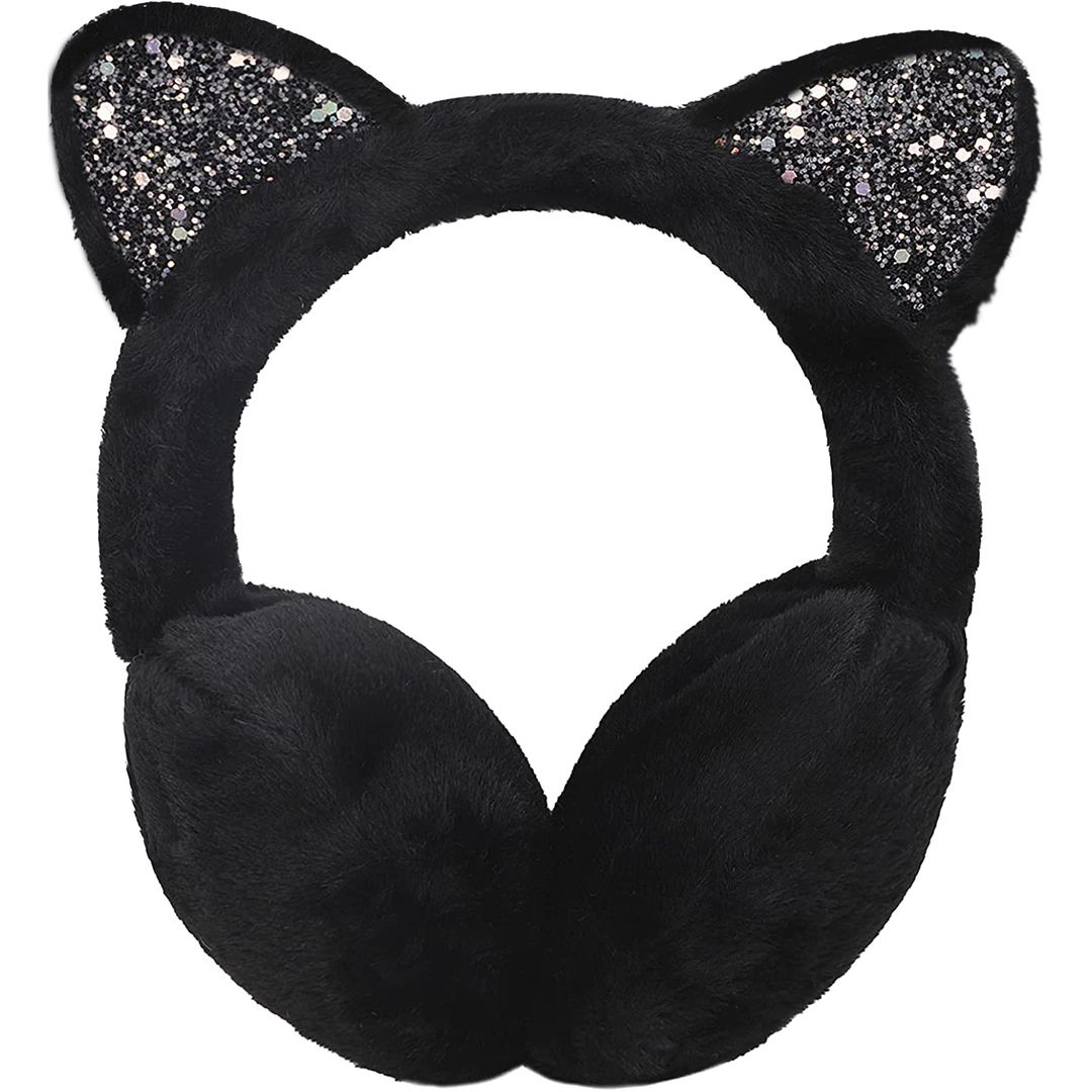 Меховые наушники Кошачьи ушки Меховые наушники Кошачьи ушки