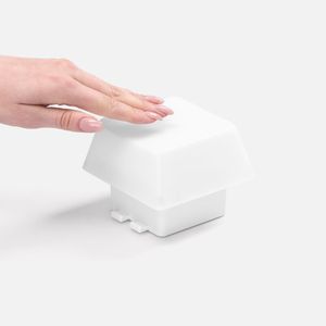 Светильник с подставкой для смартфона Knoppi (белый) Светильник с подставкой для смартфона Knoppi (белый)