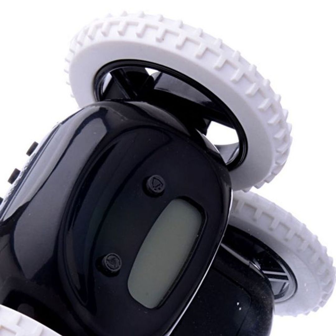 Убегающий будильник Clocky Черный