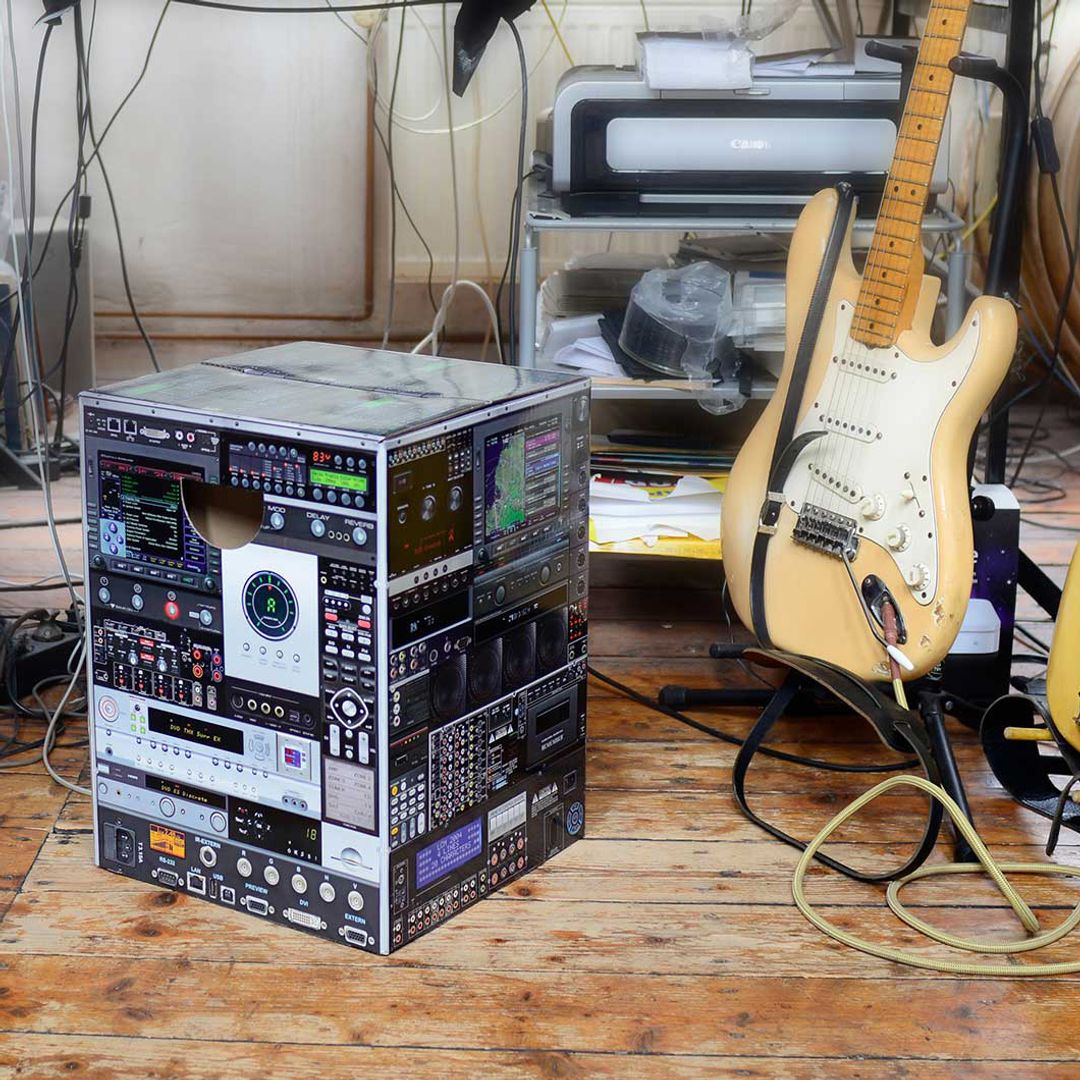 Складной картонный табурет Powerboost