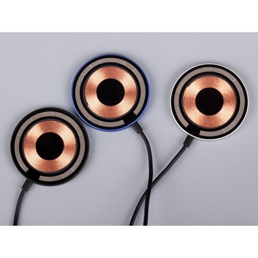 Магнитное зарядное устройство Cooper Rond, 15 Вт, (Синее) Магнитное зарядное устройство Cooper Rond, 15 Вт, (Синее)