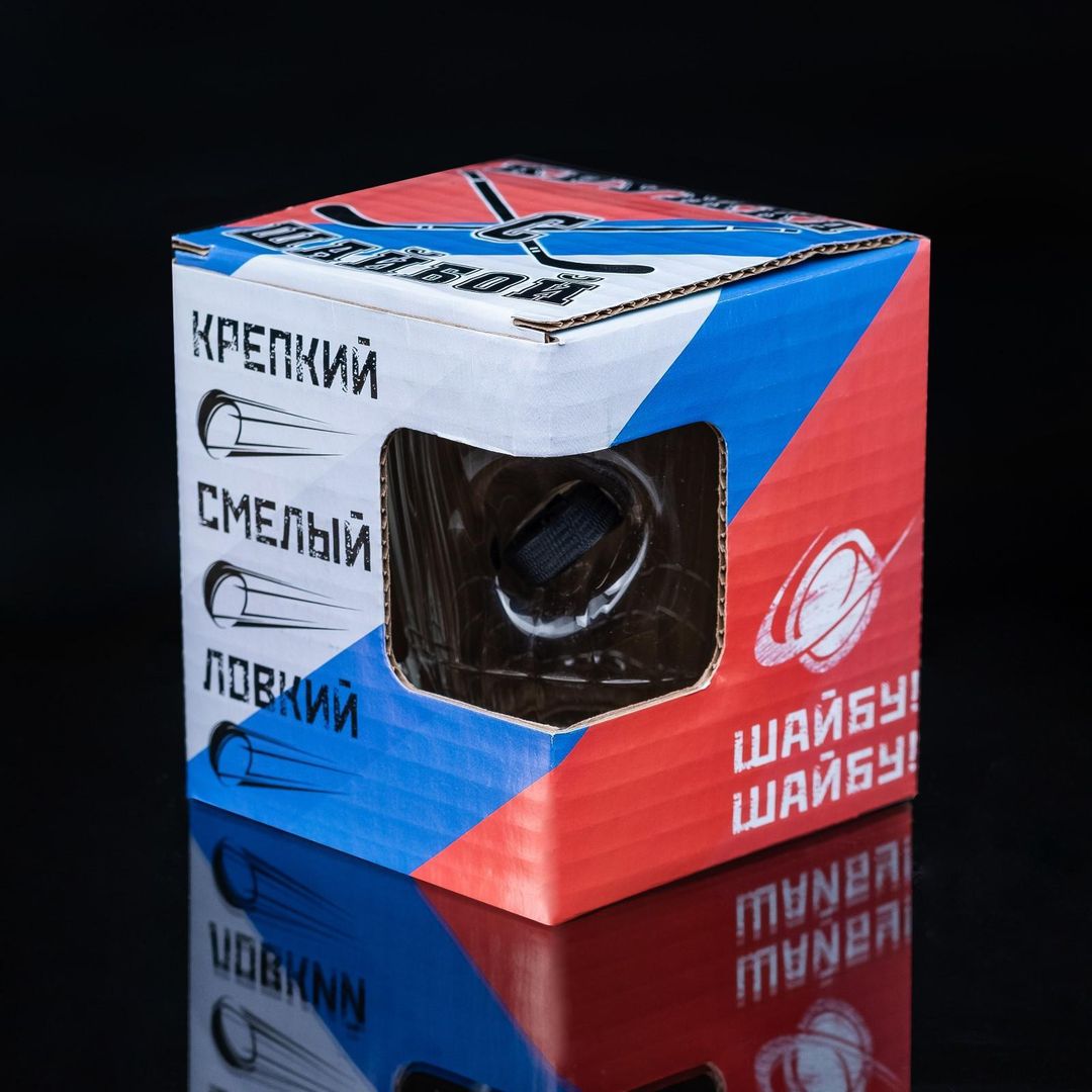 Пивная кружка с шайбой (500 мл)