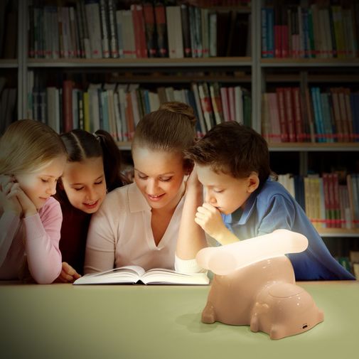 USB Ночник Собачка с косточкой