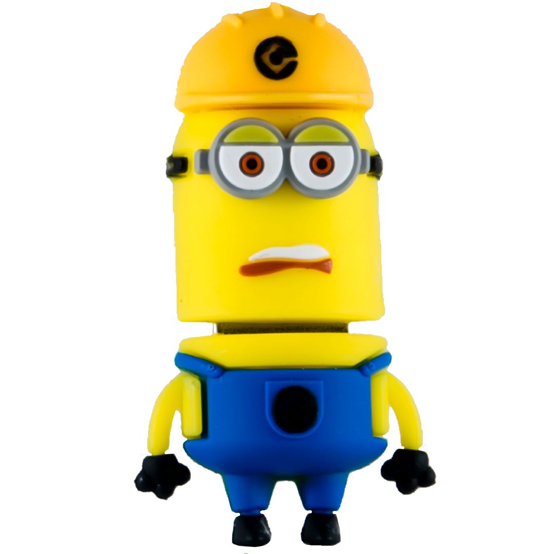 Флешка Миньон Кевин в каске 32 Гб Флешка Миньон Кевин в каске 32 Гб