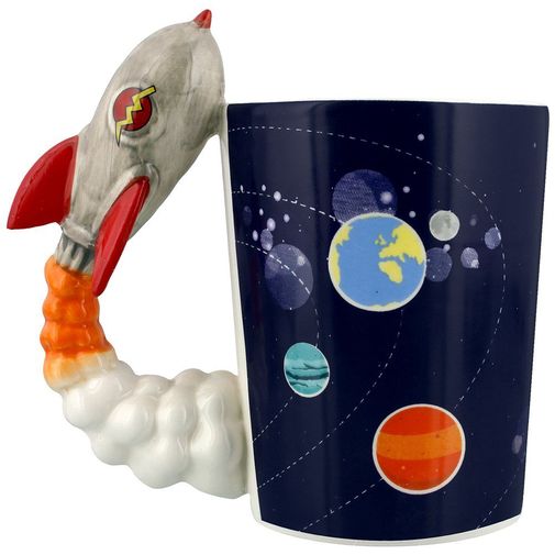 Кружка Ракета Rocket Launch Cartoon Cup Кружка Ракета Rocket Launch Cartoon Cup