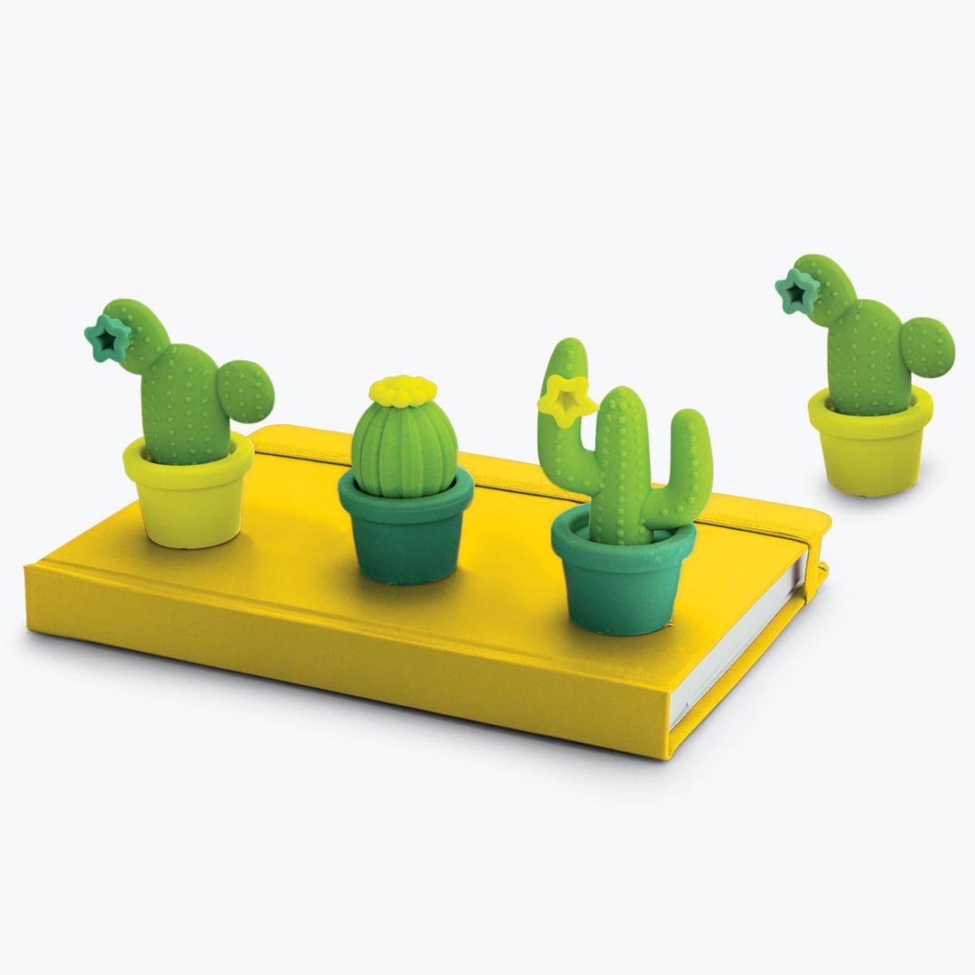 Набор ластиков Кактусы (4 шт)